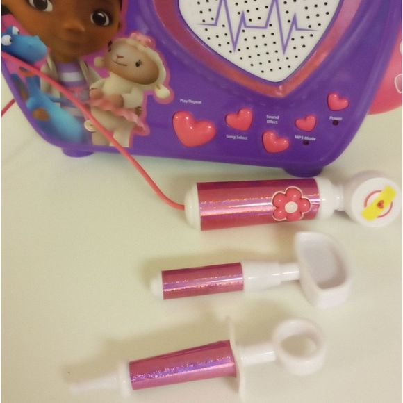 Disney Doc McStuffins Rockin Doc Sing-along Boombox Toy - Picture 3 of 10